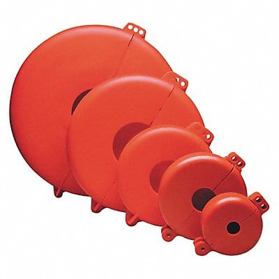 Valve Lockout Kit Red Polypropylene