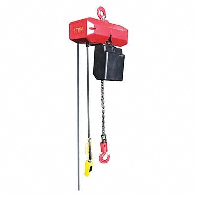 Chain Hoist 2000 lb Load 10 ft Lift