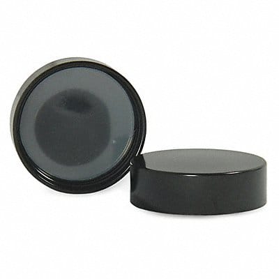 Cap 89 mm Dia Black PK240