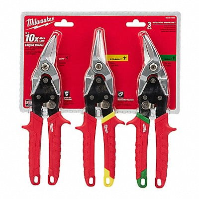 Aviation Snip Set 3 pcs. Overall 10 L