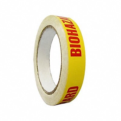 Floor Tape Red/Yellow 3/4 inx120 ft Roll