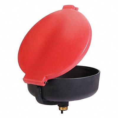 Drum Funnel Red Polyethylene NPT