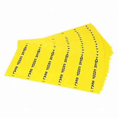 Tamperproof Seal Label 2 W 6 L PK102