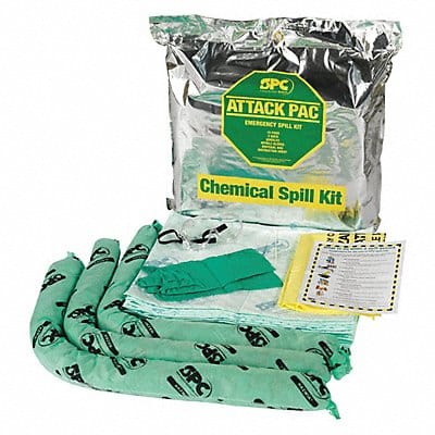 Spill Kit Bag Chemical Hazmat 7 gal PK4