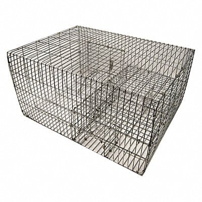 Bird Trap 8 in H 16 in W Silver