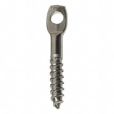 Screw Eye 1/4 in W 1 1/2 in H PK100