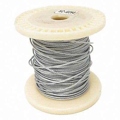 Netting Perimeter Cable 250 ft W 1/8in H