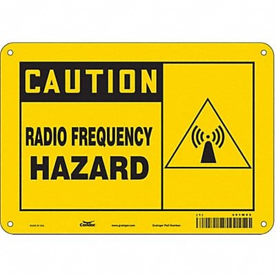 Safety Sign Radiofrequency/Microwave 7 H