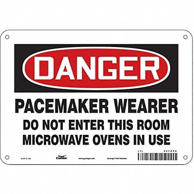 Safety Sign Radiofrequency/Microwave 7 H