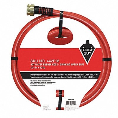 Water Hose 3/4 I.D.50 ft Rubber