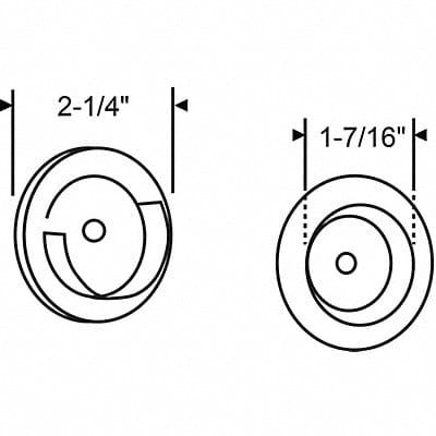 Mounting Bracket 2-3/4 L