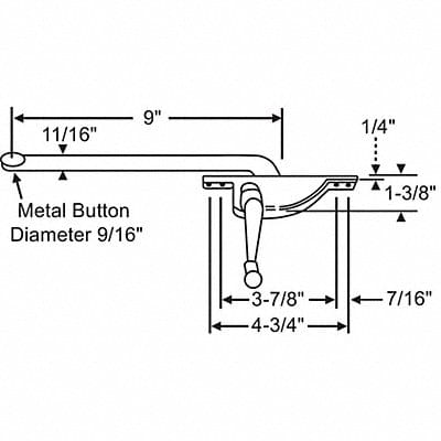 Window Operator Right Hand 12 L