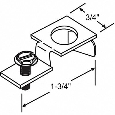 Pivot Bracket Steel Plated