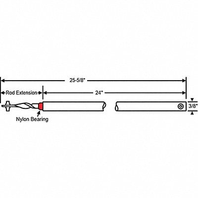 Tube Balance Bearing 24-5/8 L