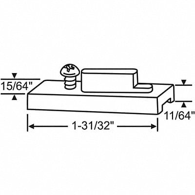 Tube Balance Bar Pivot 1-31/32 L