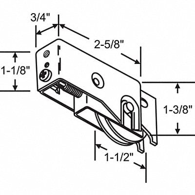 Roller Assembly Steel Plated