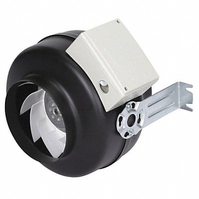 Steel 8 W Inline Fan for 4 Dia Duct