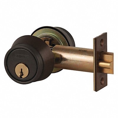 Single Deadlatch Standard Dark Bronze