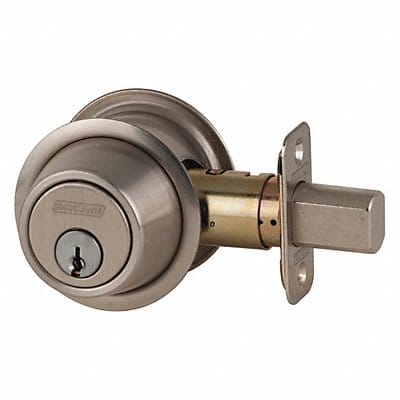 2-Cyl Deadbolt Standard Satin Nickel