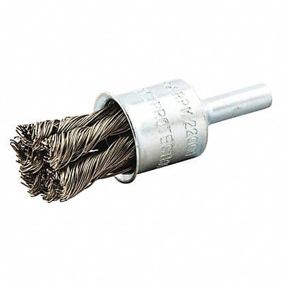 End Brush Shank 1/4 Wire 0.014 Dia