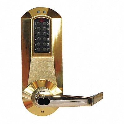 Electronic Locks 5000 Bright Brass