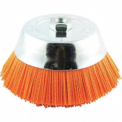 Cup Brush Wire 0.040 Dia Nylon