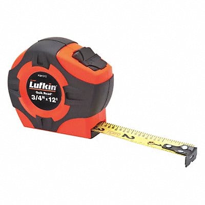 Tape Measure 12 ft 3/4 in Blade Width