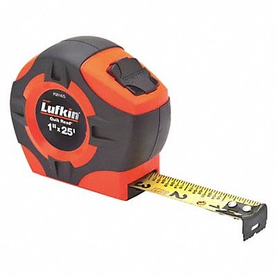 Tape Measure 25 ft 4 Rivet Hook