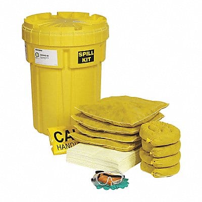 Spill Kit Drum Chemical/Hazmat 30 H