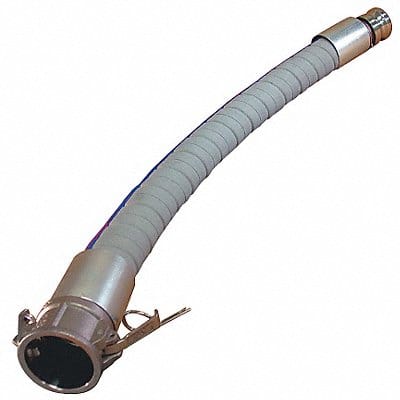 Food Hose 4 ID x 20 ft L Gray