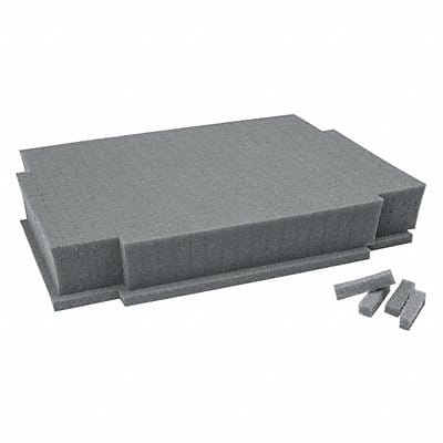 Gray Tool Storage Foam Inserts Foam