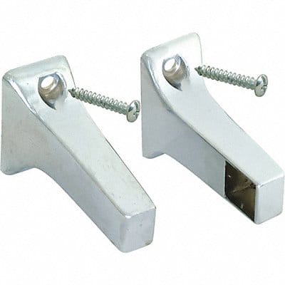 Towel Bar Brackets Zinc 1 3/8 in H PR