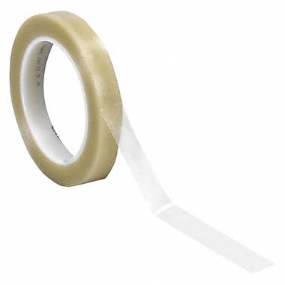 Vinyl Tape 1/2 x36yd Clr PK72