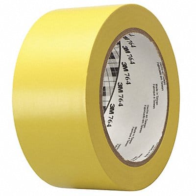 Vinyl Tape 764 2 x36yd Yllw PK6