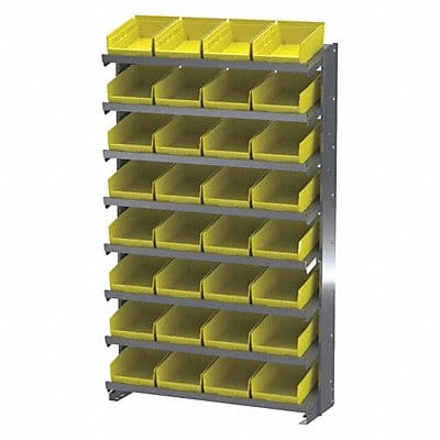 Sided Pick Rack 12x36.75x60.25 Yellow