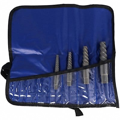 Screw Extractor Set 4pc HSS Pouch