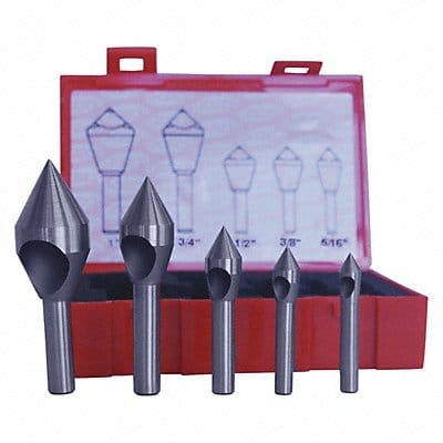 Center Drill Set Cobalt Fractional Inch