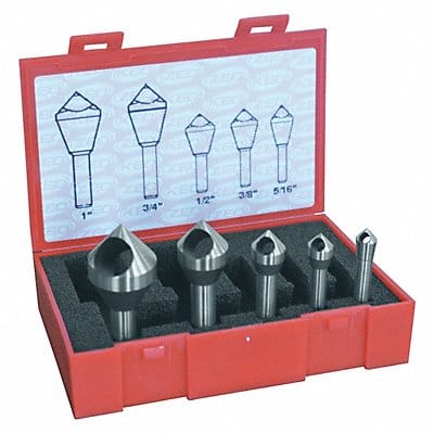 Center Drill Set Cobalt Fractional Inch