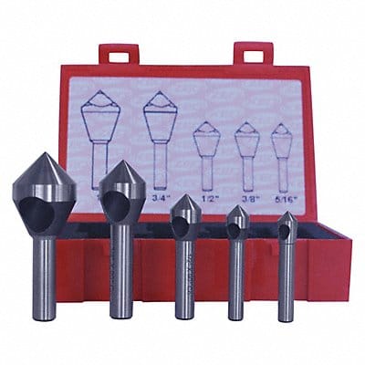 Center Drill Set Cobalt Fractional Inch