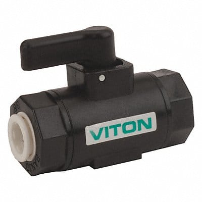 Ball Valve Polypropylene 3/8in Port Vton