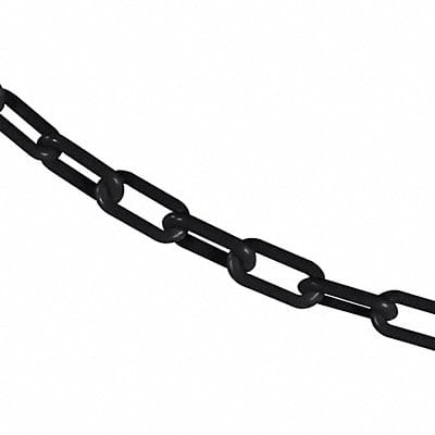 Plastic Chain 50 ft L Black