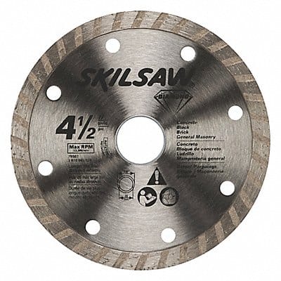 Diamond Saw Blade Blade Dia 4-1/2 in.