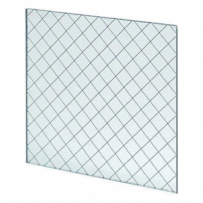 Fire Rated Wired Glass 4inx34in