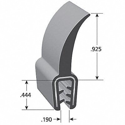 Flap Seal Coex 25 Ft.