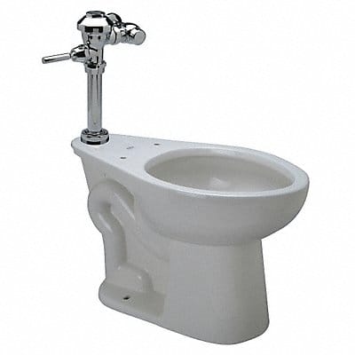 Flush Valve Toilet 10 Rough-In Floor