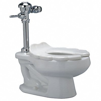 Flush Valve Toilet 10 Rough-In Floor