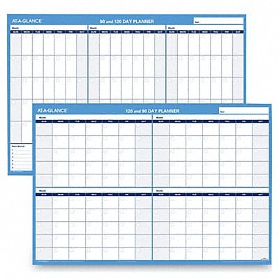 Undated Wall Planner Erasable