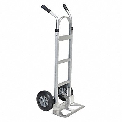 Hand Truck Hard Rubber 2 Handle Aluminum