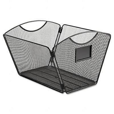 File Tub Desktop Mesh Black