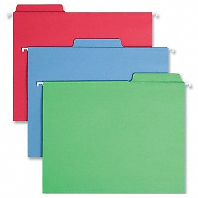 Folder Hanging Fast Tab Assortd PK18